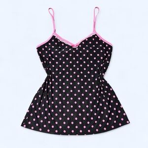 Y2K Polka Dot Lace Top by Jenni!